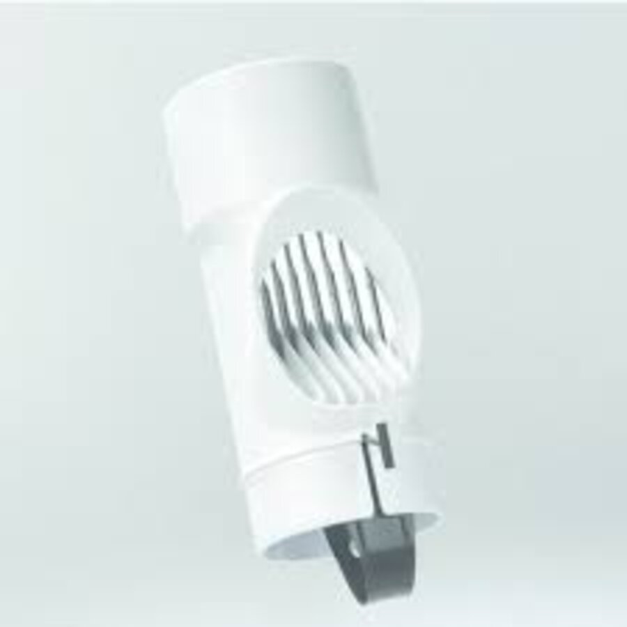 Bladscheider PVC wit 80mm-2