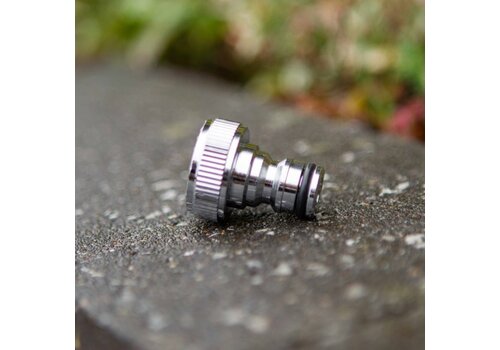 Gardena aansluitstuk chrome 