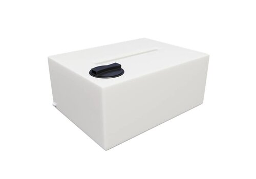 Platte watertank 150 liter wit 