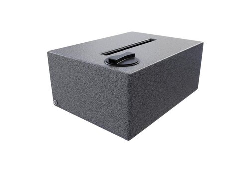 Platte watertank 150 liter graniet grijs 