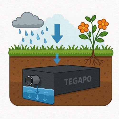 Infiltratiekrat 1600 liter 
