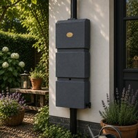 thumb-Prestige regenpijp regenton 100 liter grijs-1