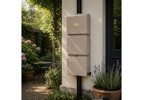 Prestige regenpijp regenton 100 liter zand 