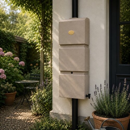 Prestige regenpijp regenton 100 liter zand 