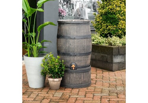 ROTO regenton 130 liter bruin 