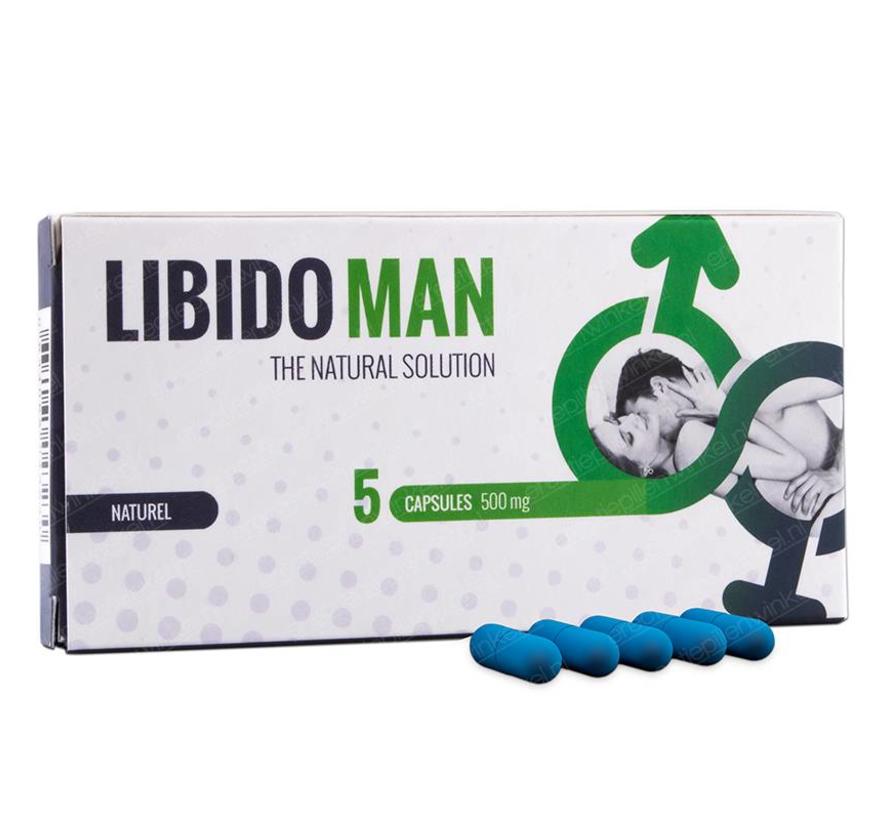 Libidoman - 5 capsules Erectiepillen