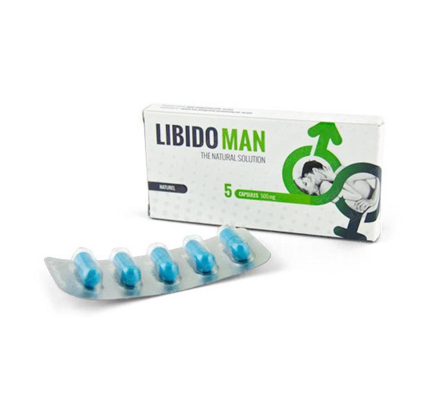 Libidoman - 5 capsules Erectiepillen
