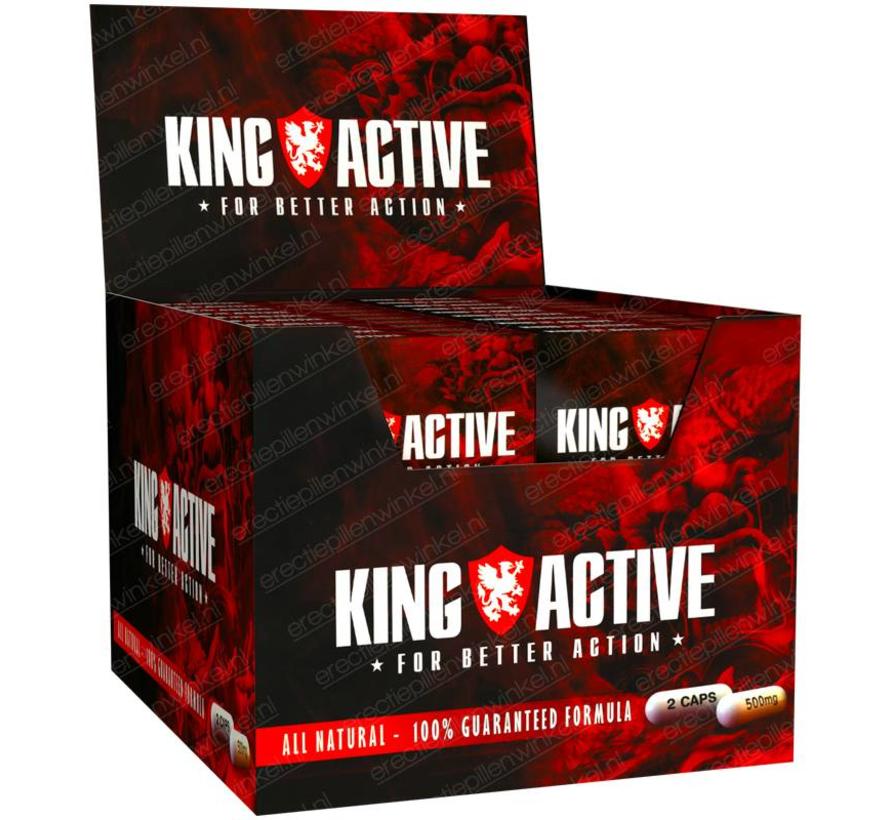 King Active - 40 capsules - Grootverpakking -Erectie