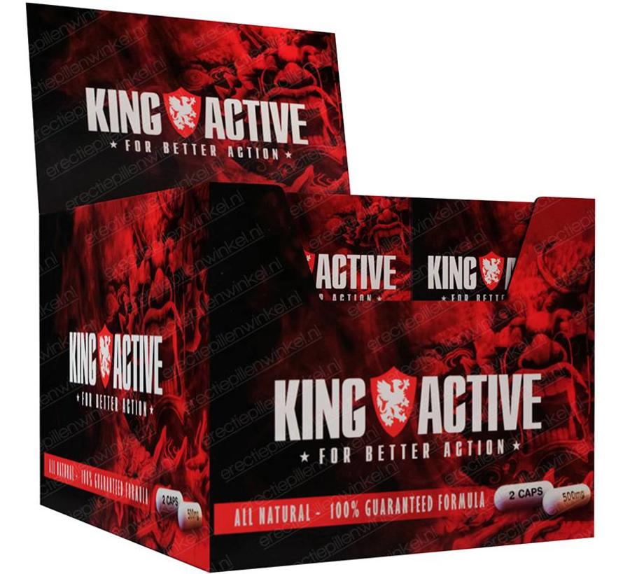 King Active - 80 capsules - Grootverpakking -Erectie