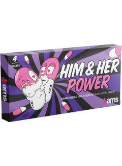 Amsterdam Max Stamina Him and Her Power 4 tabl