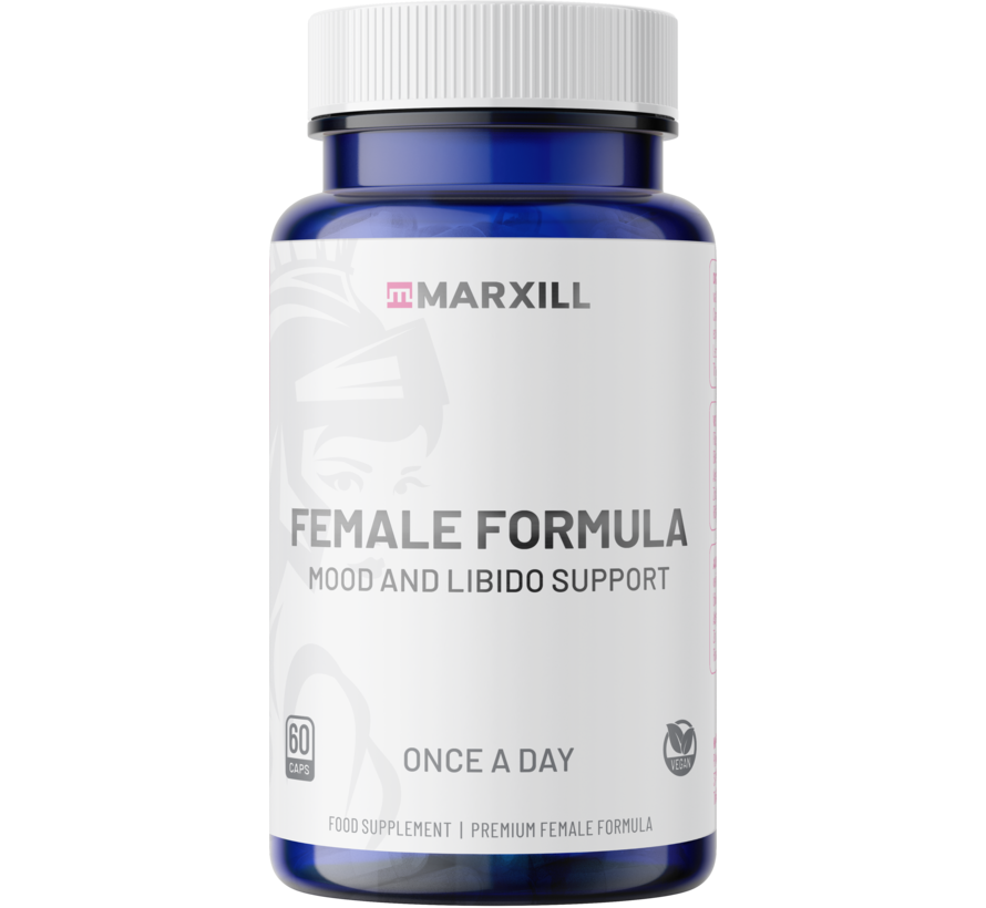 Female Formula -  60  vegan caps - Libido Booster Vrouwen  -  Stimuleert Positieve Energie en Lust