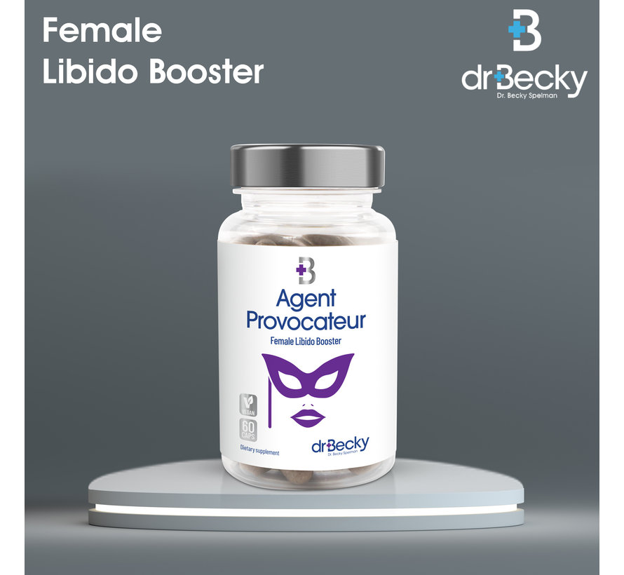Dr. Becky | Agent Provocateur | 60 Vegan caps | Libido booster