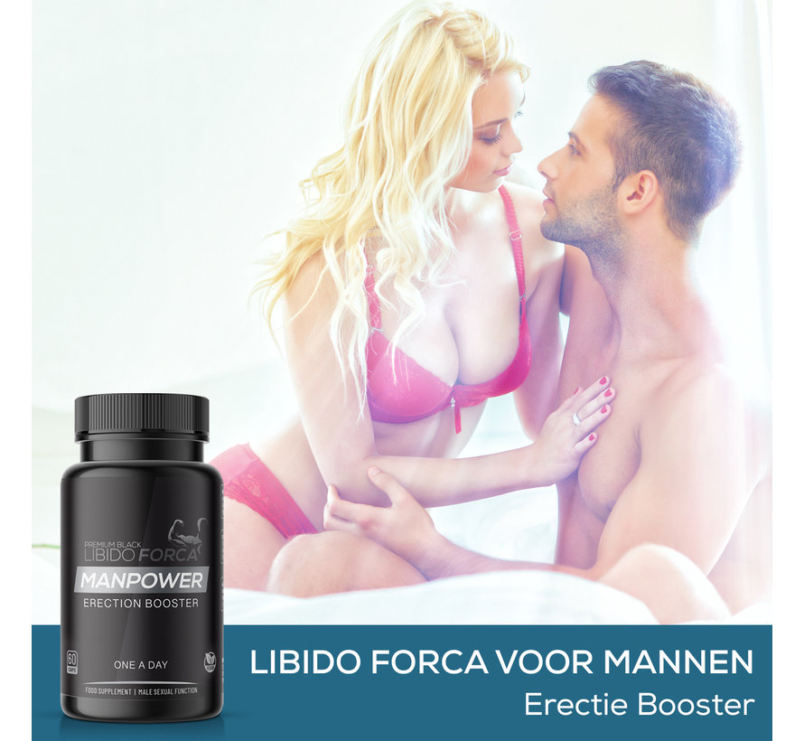 Libido Forca Manpower - 60 vegan caps – Erectiepillen Kuur