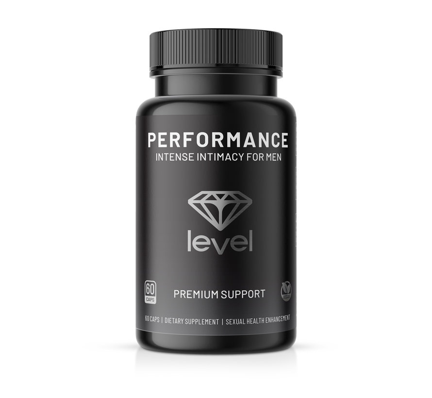 Level Performance - 60 vegan caps - Erectiepillen Kuur – Erectie & Potentie ondersteuning
