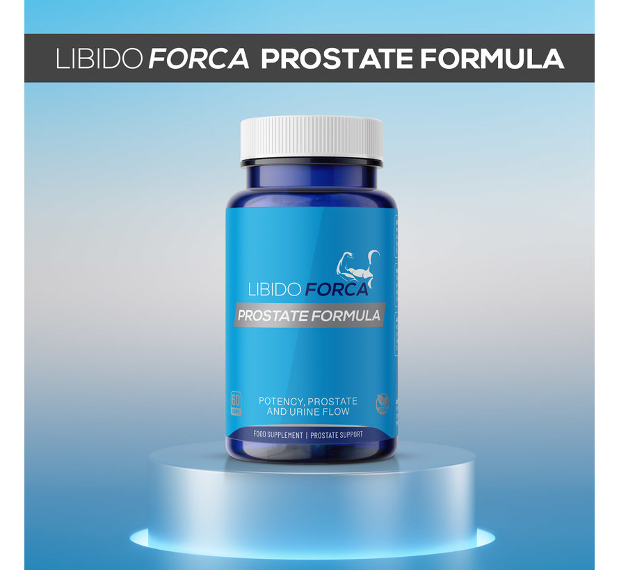 Libido Forca Prostate Formula - 60 vegan caps - Prostaat &  Potentie Formule