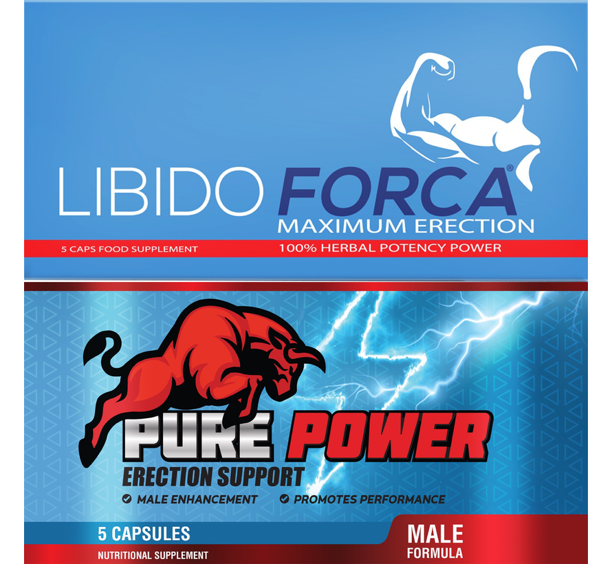 Libido Forca | Pure Power | 10 Erectiepillen