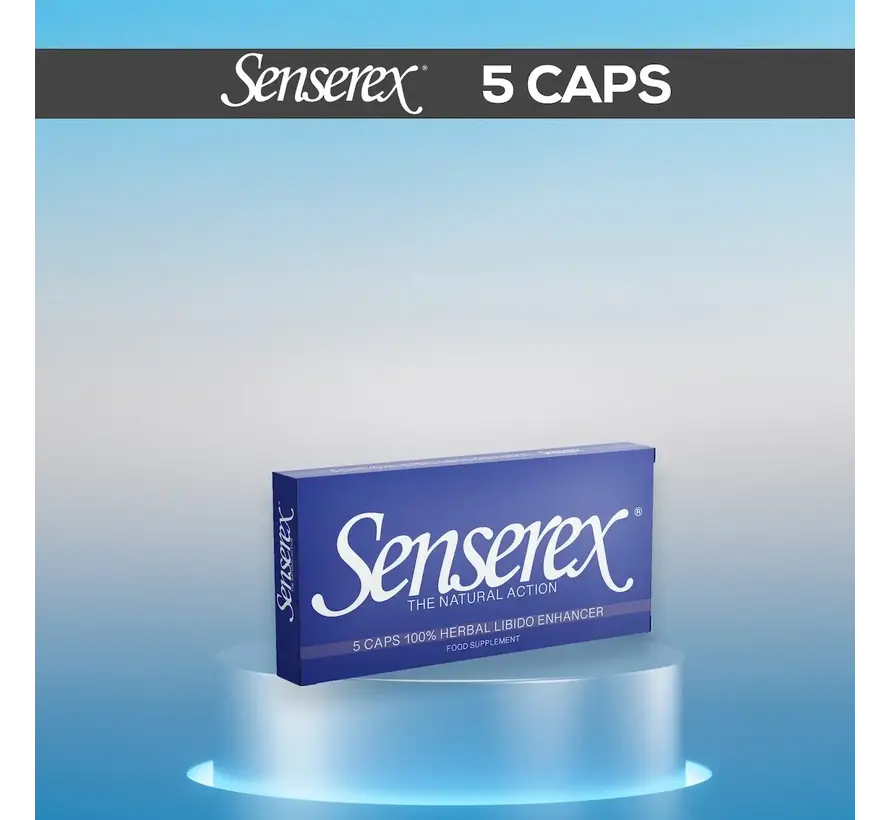 Senserex - 5 capsules  - Erectiepillen