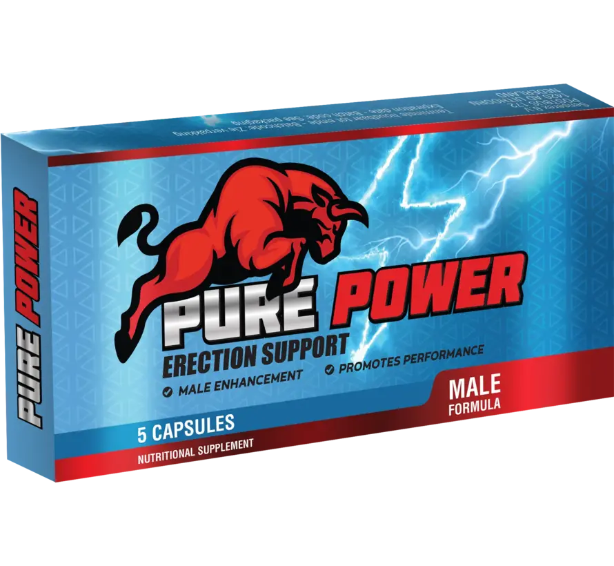 Pure Power - 5 capsules  - Erectiepillen
