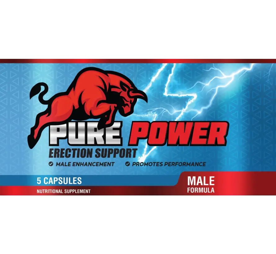 Pure Power - 5 capsules  - Erectiepillen