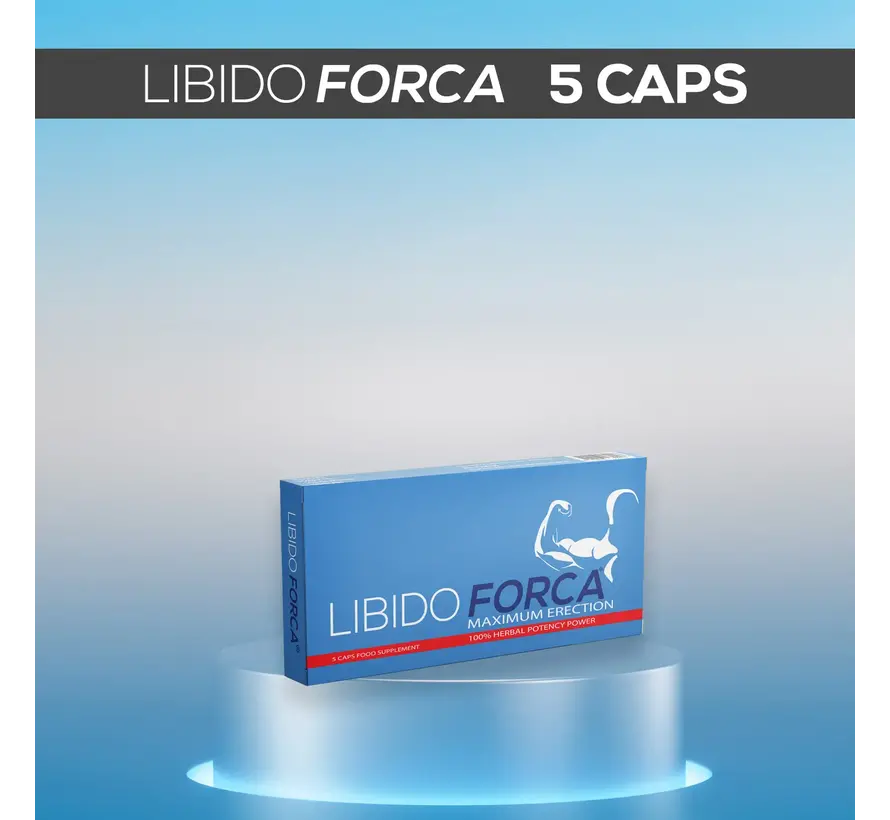 Libido Forca - 5 capsules  - Erectiepillen