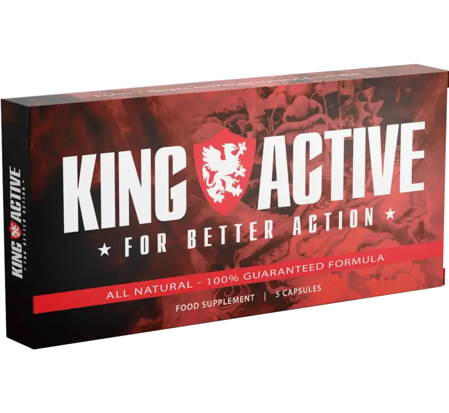 King Active - 5 capsules  - Erectiepillen
