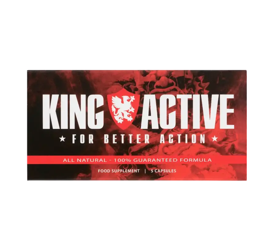 King Active - 5 capsules  - Erectiepillen