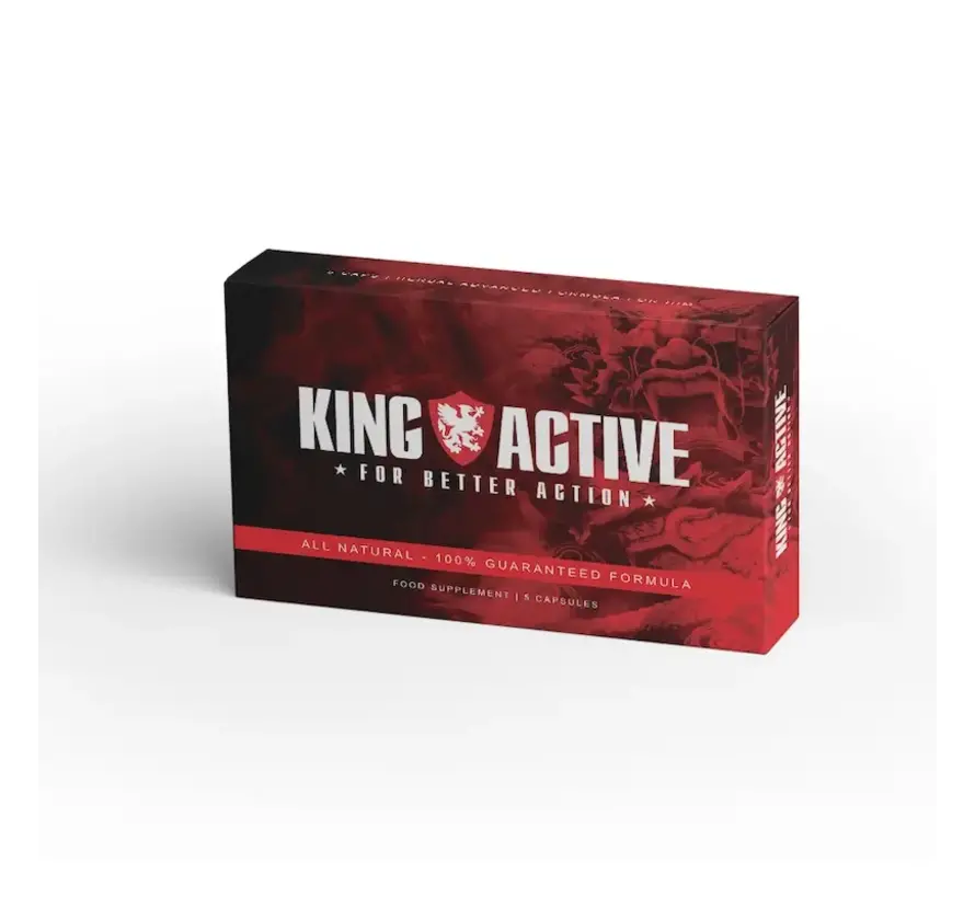 King Active - 5 capsules  - Erectiepillen