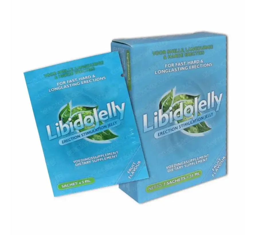 Libido Jelly - 7 Sachets -Erectiemiddel