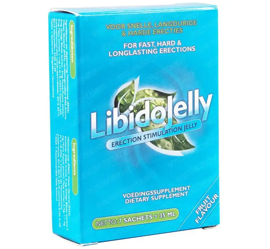 Libido Jelly - 7 Sachets -Erectiemiddel