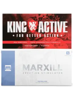 Marxill Erectiepillen Actie Pakket!