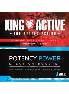 Amsterdam Max Stamina Erectiepillen | 10 pillen | Potency Power | King Active | Super Actie Pakket!