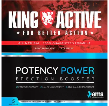 Amsterdam Max Stamina Erectiepillen | 10 pillen | Potency Power | King Active | Super Actie Pakket!