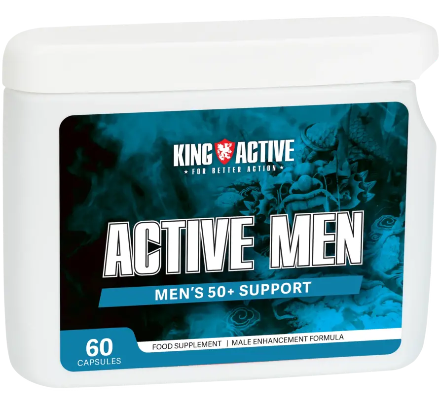 Active Men 50+ Support - 60 capsules - Erectie, Energie & Testosteronproductie Booster