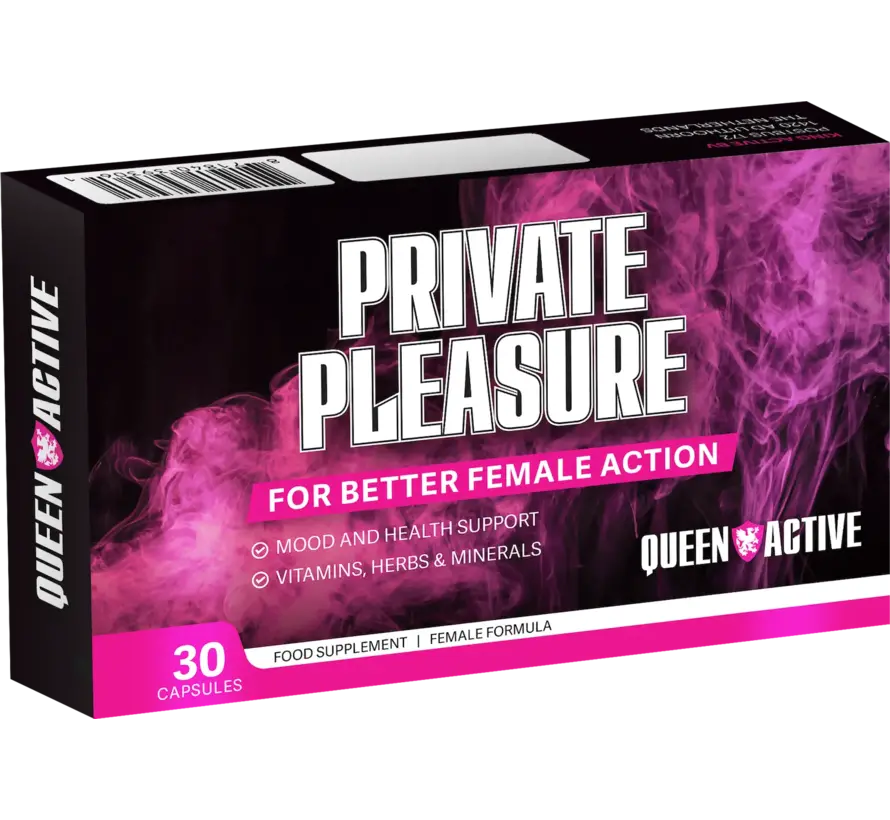 Private Pleasure - 30 caps - Libido - Gemoedstoestand - Hormonale balans