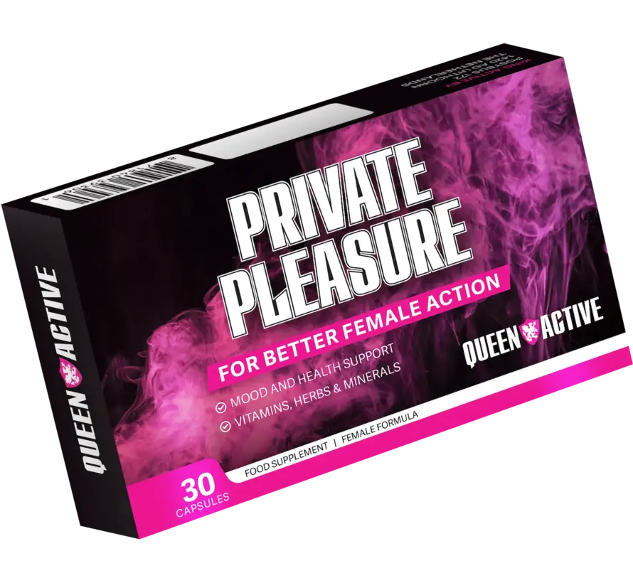 Private Pleasure - 30 caps - Libido - Gemoedstoestand - Hormonale balans