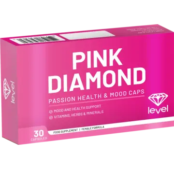 Level Pink Diamond 30 caps - Vrouw Libido