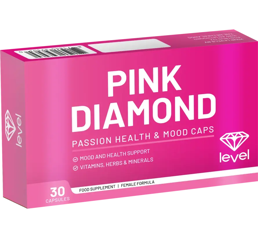 Pink Diamond -30 caps - Libido - Energie - Lust