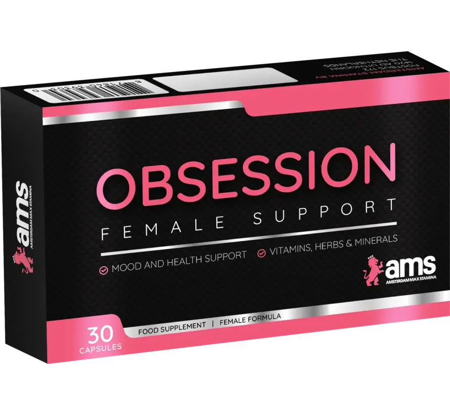 Obsession 30 capsules - Libido Vrouw - Natuurlijke libido capsules - Lust verhogende pillen