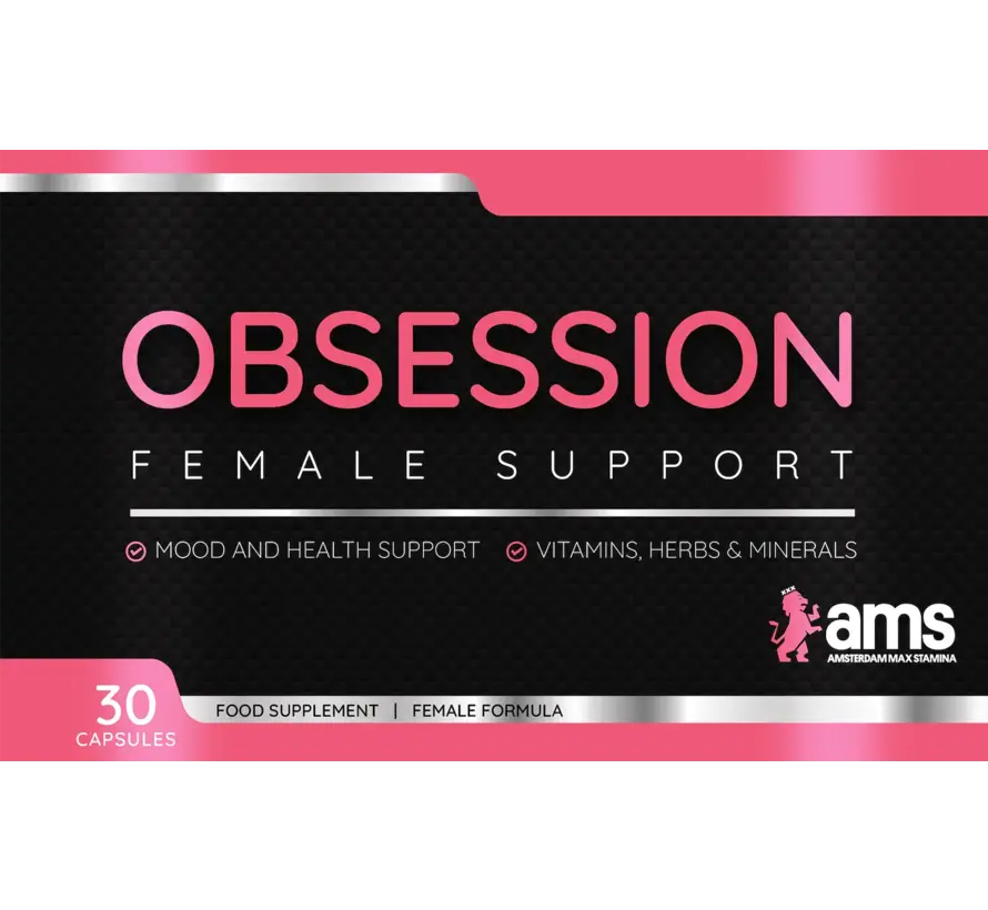 Obsession 30 capsules - Libido Vrouw - Natuurlijke libido capsules - Lust verhogende pillen