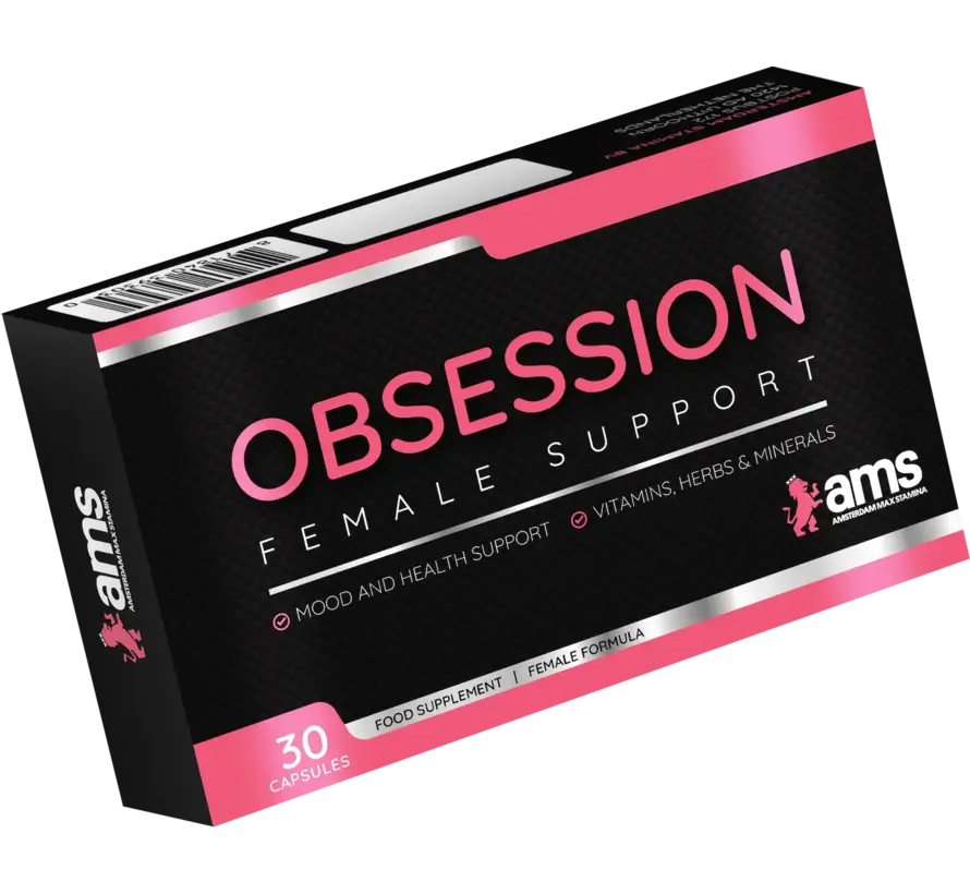 Obsession 30 capsules - Libido Vrouw - Natuurlijke libido capsules - Lust verhogende pillen