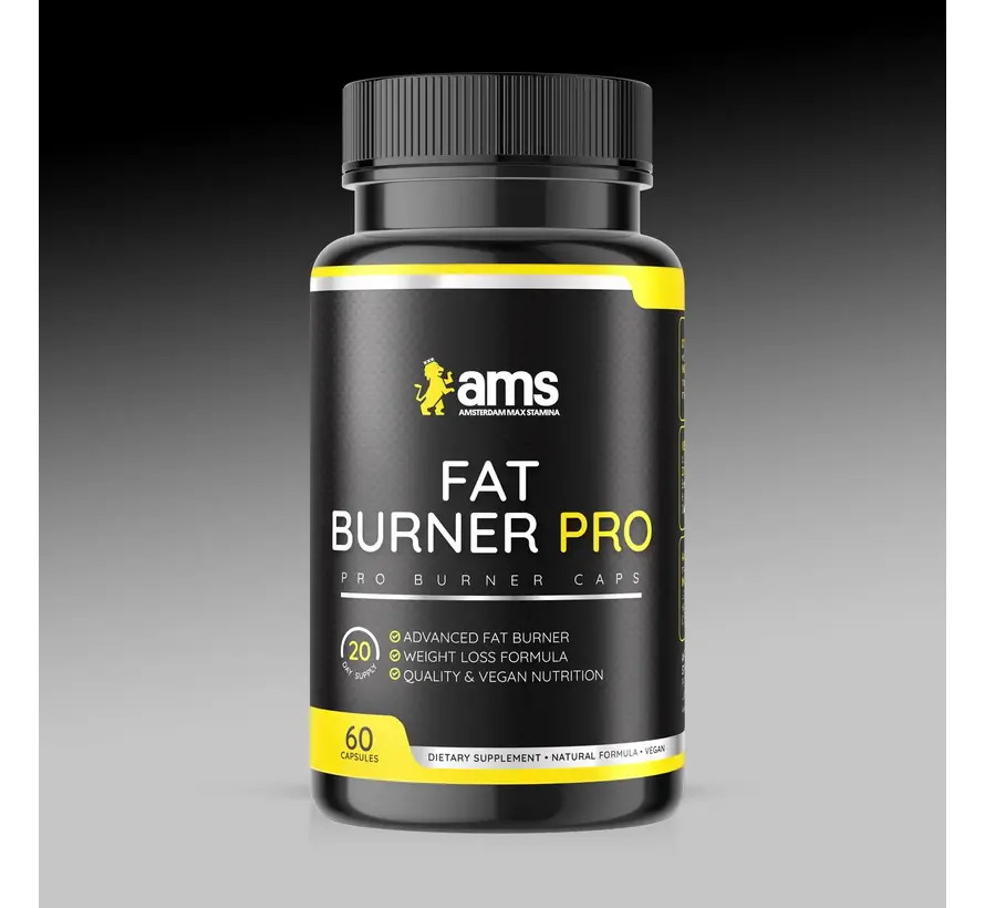 Fatburner Pro - 60 vegan caps – Afslankpillen - Snellere Stofwisseling