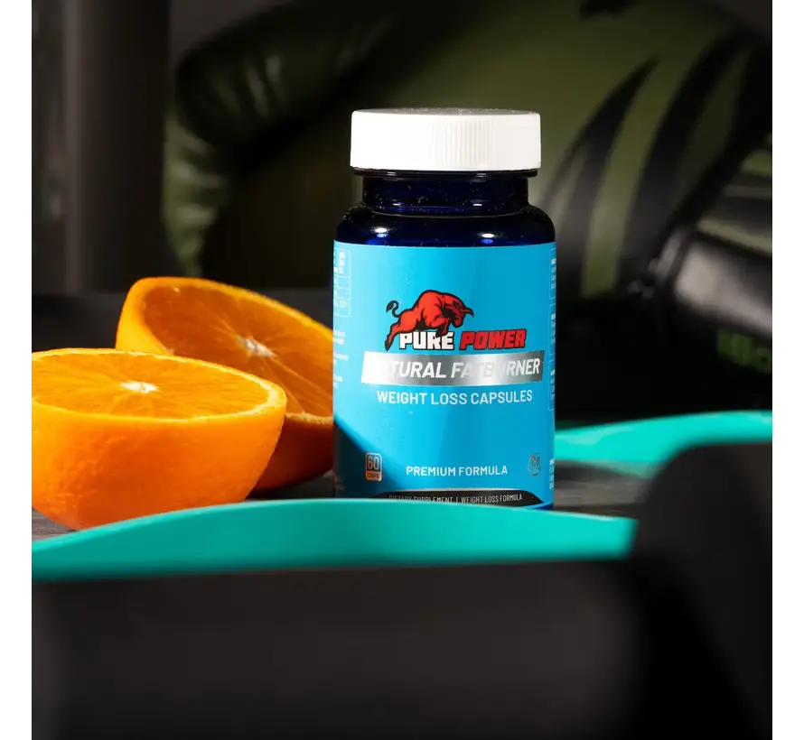 Pure Power Natural Fatburner - 60 vegan caps - Afslank & Energie Caps – Ondersteunt de Stofwisseling
