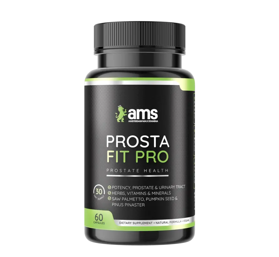 Prosta Fit Pro - 60 vegan caps - Prostaat, Potentie & Urinewegen – Helpt met normaal plassen
