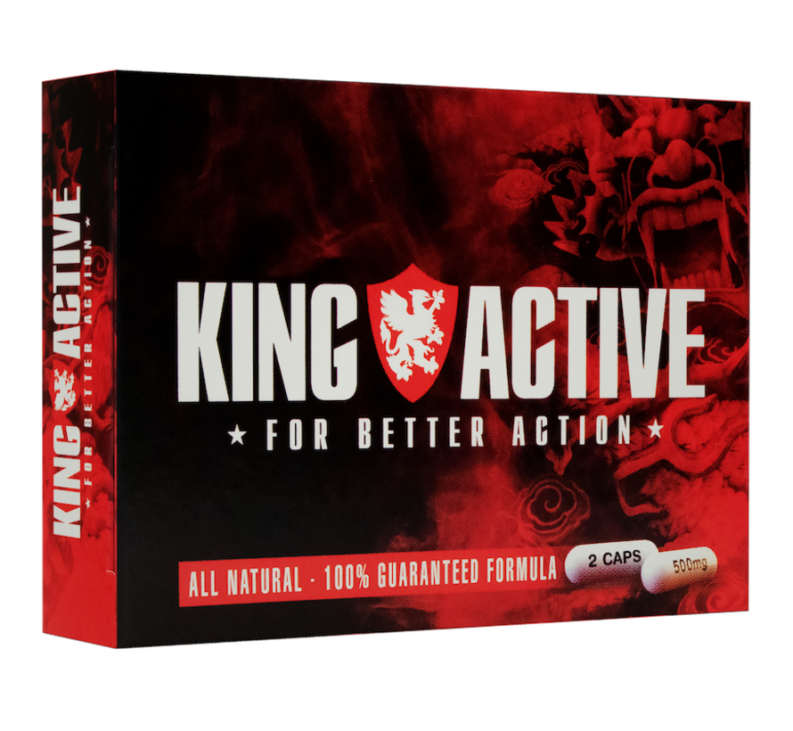 King Active | Männerformel 80 Kapseln