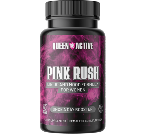 King Active Pink Rush - 60 vegan caps - Libido Vrouw
