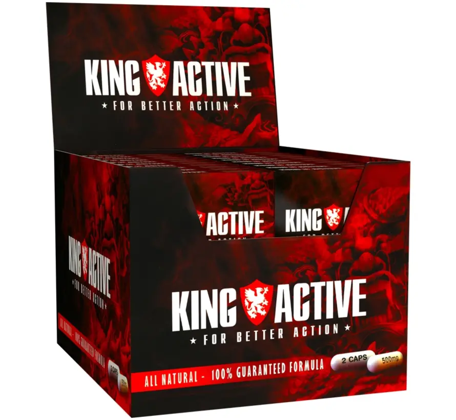 King Active Display - 80 capsules