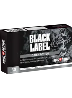 King Active King Active Black Label - Mannenformule