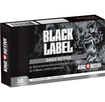 King Active King Active Black Label - Mannenformule