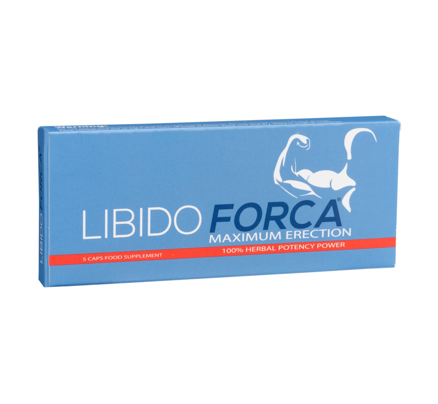 Libido Forca | Mannenformule met Plantenextracten | 5 Capsules