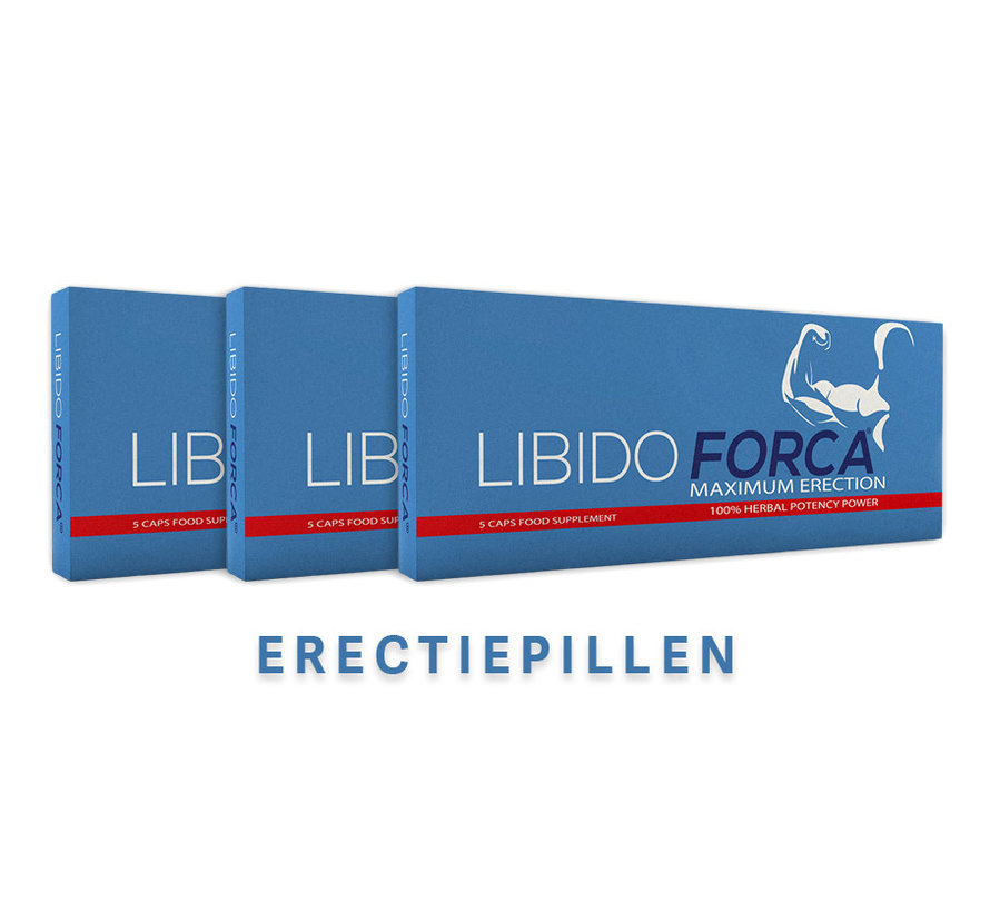 Libido Forca | Mannenformule met Plantenextracten | 5 Capsules